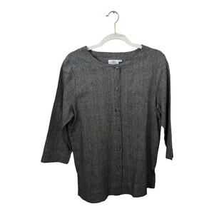 Hot Cotton by Marc Ware Black and White Tunic, size Small